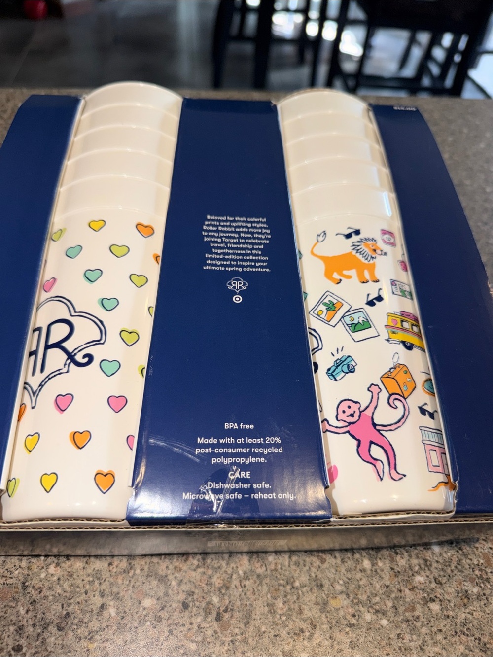 Roller Rabbit Cup Set - Picture 2 of 2